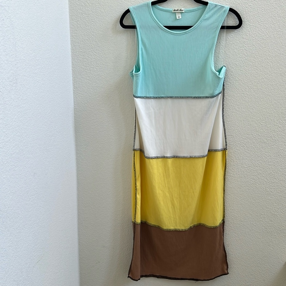 DEREK HEART MAXI DRESS 2x nwt